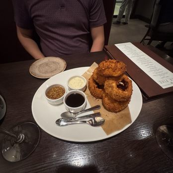 J Gilbert's - Pretzel Crusted Onion Rings - Bars Near Me - Omaha, Nebraska J Gilbert's - Pretzel Crusted Onion Rings - Bars Near Me - Omaha, Nebraska