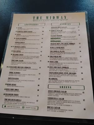 Menu photo 8 The Midway West Sacramento, CA