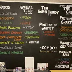 The Perfect Blend - Menu