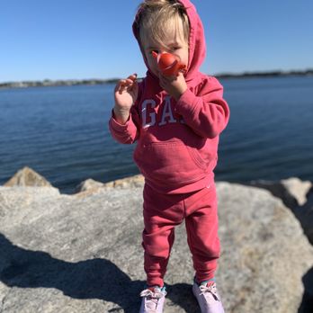 Salter Grove Memorial Park - The big rocks to go to the island - Parks Near Me - Warwick, Rhode Island