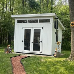 Jim's Amish Structures & Gazebos - My art shack--exactly what I dreamed of.