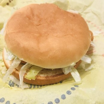McDonald's - a hamburger on a wrapper - Burgers Near Me - Houston, Texas