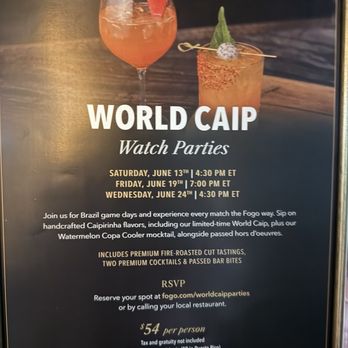 Fogo de Chão - Upcoming events - Brazilian Near Me - Santa Monica, California