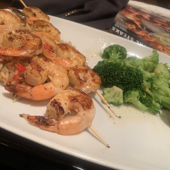 LongHorn Steakhouse - Red rock grilled shrimp over rice and Fresh Steamed Broccoli - Steakhouses Near Me - Perry, Georgia LongHorn Steakhouse - Red rock grilled shrimp over rice and Fresh Steamed Broccoli - Steakhouses Near Me - Perry, Georgia