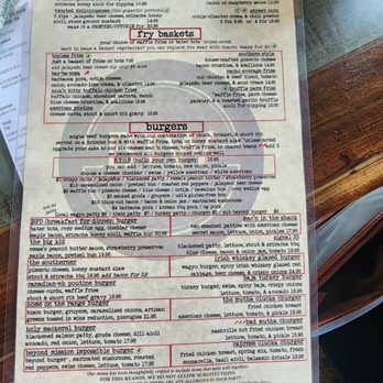 BTW - Menu - Burgers Near Me - Tavares, Florida