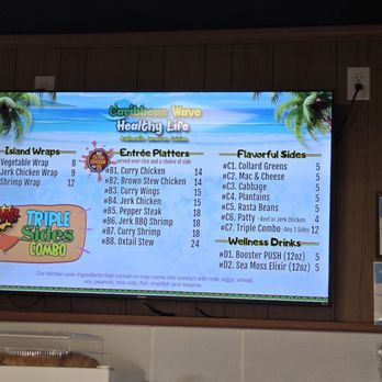 Caribbean Wave Healthy Life - Menu June 2026. - Comfort Food Near Me - Spring City, Pennsylvania Caribbean Wave Healthy Life - Menu June 2026. - Comfort Food Near Me - Spring City, Pennsylvania