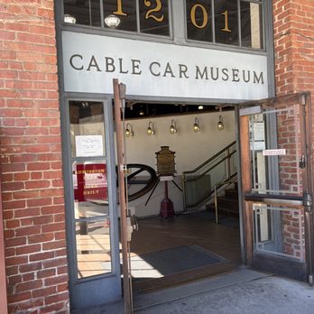Cable Car Museum - Entrance - Museums Near Me - San Francisco, California Cable Car Museum - Entrance - Museums Near Me - San Francisco, California