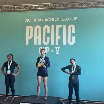 Gracie Fighter Jiu Jitsu - Annalie at Jiu Jitsu World League! - Brazilian Jiu-jitsu Near Me - Vacaville, California