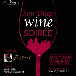 Take In Baja & The Grape Underground - Big San Diego Wine Event on April 4, 2020. Don't miss this one! Www.sandiegowinesoiree.com