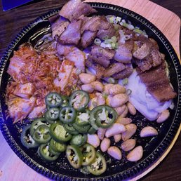 Pork belly and kimchi Pork belly and kimchi
