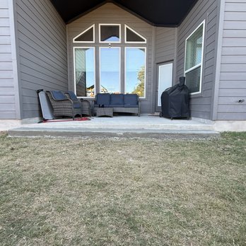 Beastmode  - They initially graded the concrete step to go with the terrain and not the foundation, 2.5" drop difference on either side. It was fixed. - Masonry/Concrete Near Me