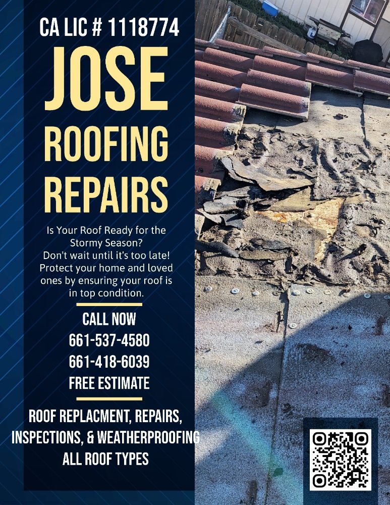 Slide of Jose Roofing Repairs