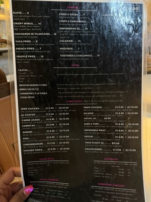 Menu photo 3 The Taco Bar Brooklyn, NY Menu photo 3 The Taco Bar Brooklyn, NY