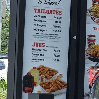 Raising Cane's Chicken Fingers - Party packs! - Fast Food Near Me - Jacksonville, Florida Raising Cane's Chicken Fingers - Party packs! - Fast Food Near Me - Jacksonville, Florida