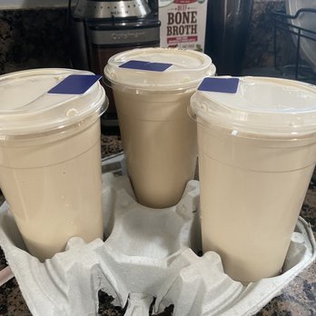Dutch Bros Coffee - Literally full of cream or milk... doesn't taste like coffee at all :( - Coffee & Tea Near Me - Yucaipa, California