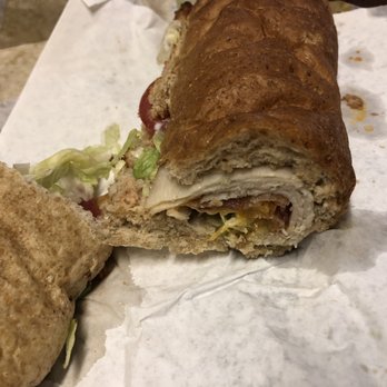Subway - Turkey,bacon,mixed cheese,toasted bun with lettuce tomato and mayo - Sandwiches Near Me - Bay City, Texas
