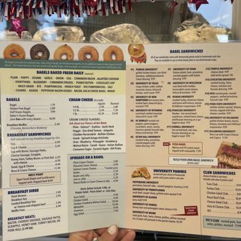 Bagel University - Menu - Bagels Near Me - Vineland, New Jersey