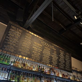 The Roosevelt Room - Cocktail Menu - Cocktail Bars Near Me - Austin, Texas
