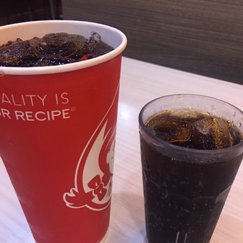 Wendy's - Size difference between regular and large. - Burgers Near Me - Angeles City, PAM