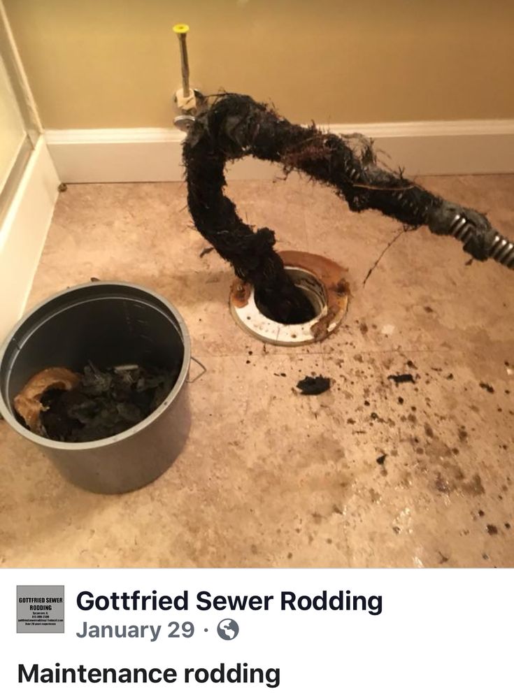 Slide of Gottfried Sewer Rodding