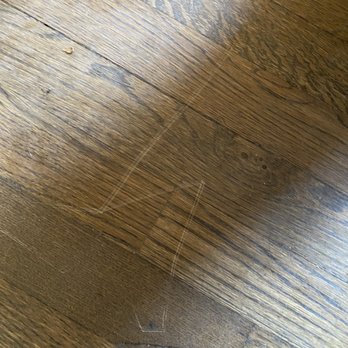 S&M Moving & Storage - Scratch on brand new wood floors - Movers Near Me - Bronx, New York S&M Moving & Storage - Scratch on brand new wood floors - Movers Near Me - Bronx, New York
