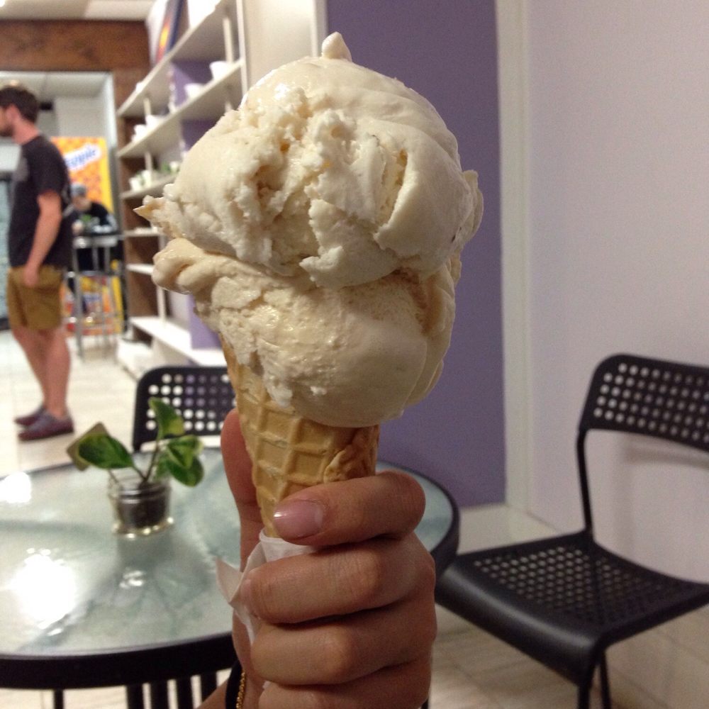 Rooster's Ice Cream Bar - Huge scoops of whiskey hazelnut & salted caramel ($7) - Ice Cream & Frozen Yogurt Near Me - Vancouver, British Columbia Rooster's Ice Cream Bar - Huge scoops of whiskey hazelnut & salted caramel ($7) - Ice Cream & Frozen Yogurt Near Me - Vancouver, British Columbia
