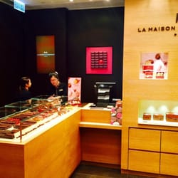 La Maison Du Chocolat - Inside the cute little chocolate shop.