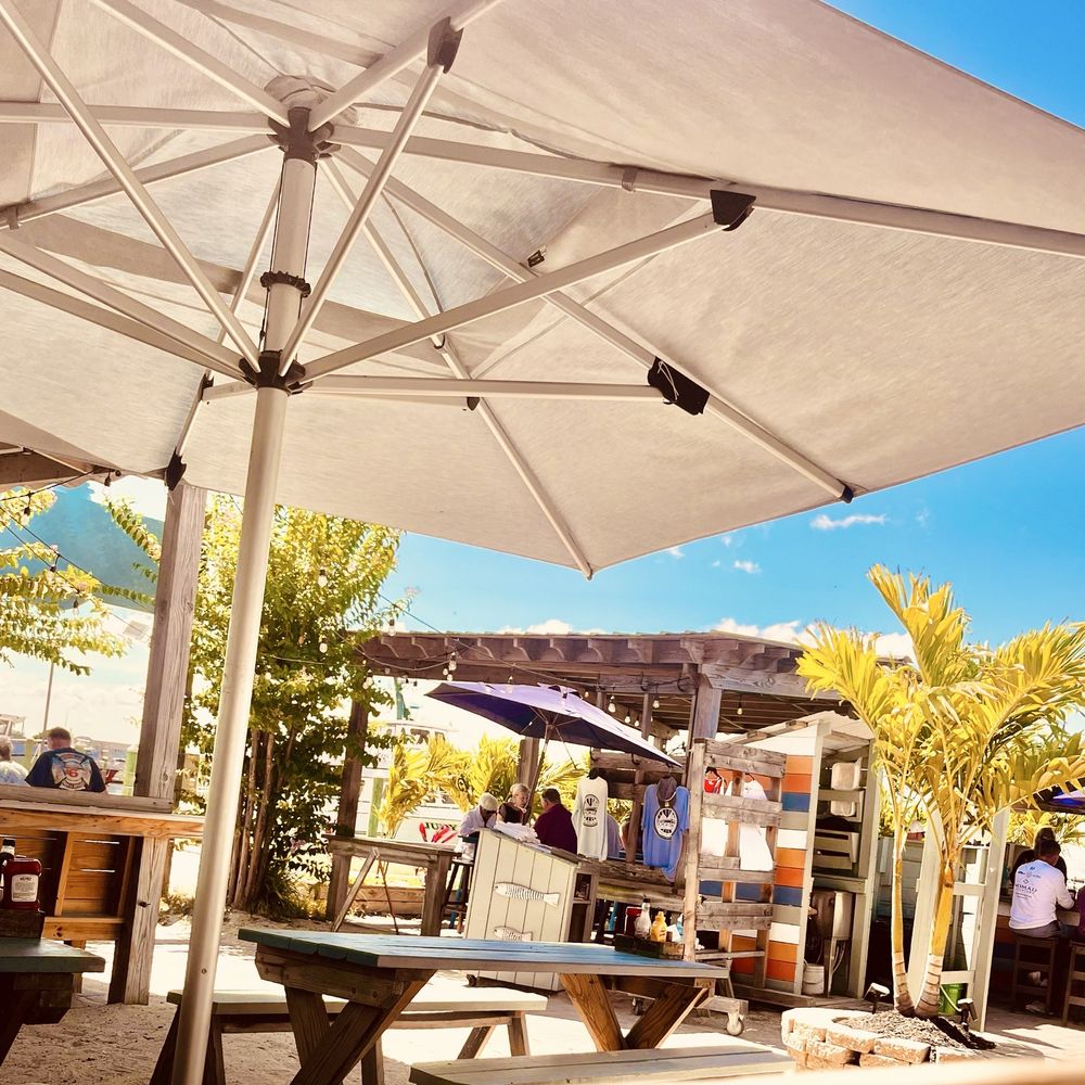 Dockside Marina Bar + Grill - Fun outside seating - Seafood Near Me - Rehoboth Beach, Delaware
