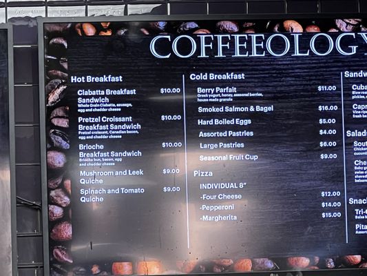 Menu photo 2 Coffee-ology Rancho Mirage, CA Menu photo 2 Coffee-ology Rancho Mirage, CA