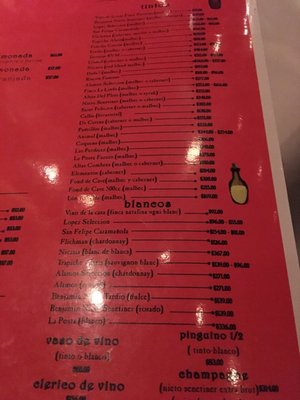 Menu photo 1 La Colorada Buenos Aires, C