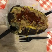JUMBO SMOKED POTATO WITH MEAT - Menu - Rudy's 