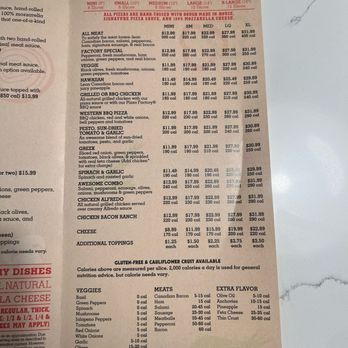 Pizza Factory - Salad Near Me - Bakersfield, California Pizza Factory - Salad Near Me - Bakersfield, California