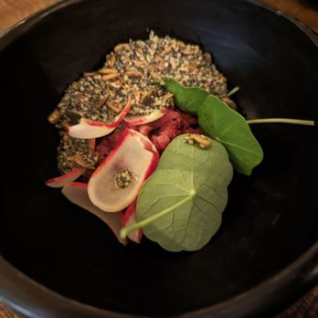 Meteora - Nov 2022 supplement: carrot-fed beef tartare - New American Near Me - Los Angeles, California Meteora - Nov 2022 supplement: carrot-fed beef tartare - New American Near Me - Los Angeles, California