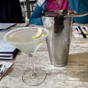 Moonstone Beach Bar & Grill - Lemon Head served with the shaker! - Seafood Near Me - Cambria, California