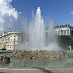 Hochstrahlbrunnen am Schwarzenbergplatz