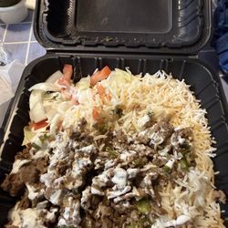 Jay's Halal - Steak and rice