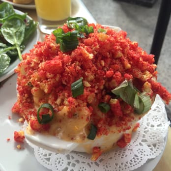 The Attic - Hot Cheetos and bacon in the Mac N' Cheese - Breakfast & Brunch Near Me - Long Beach, California