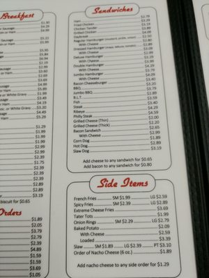 Menu photo 7 Sparks Drive Inn Belmont, MS Menu photo 7 Sparks Drive Inn Belmont, MS
