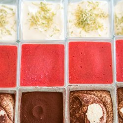Fatamorgana Gelato - Tiramisu, Strawberry Cheesecake and Key Lime pie Frozen Mousse