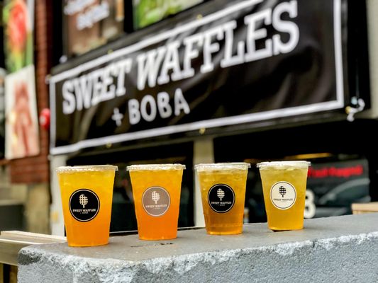 Sweet Waffles + Boba by null