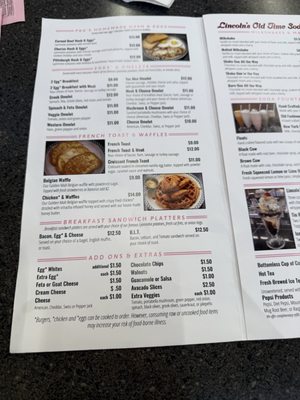 Menu photo 6 Lincoln's P&G Diner Pittsburgh, PA Menu photo 6 Lincoln's P&G Diner Pittsburgh, PA