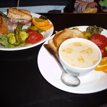 Sunflower Caffe - smoke duck sandwich, cream of califlower soup with grilled cheese sandwich - Coffee & Tea Near Me - Sonoma, California Sunflower Caffe - smoke duck sandwich, cream of califlower soup with grilled cheese sandwich - Coffee & Tea Near Me - Sonoma, California