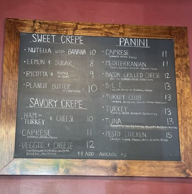 Menu photo 3 Cusp, Crepe and Espresso Bar Brooklyn, NY Menu photo 3 Cusp, Crepe and Espresso Bar Brooklyn, NY