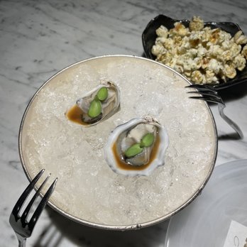 Commis - kusshi oysters and tom yum popcorn - New American Near Me - Oakland, California Commis - kusshi oysters and tom yum popcorn - New American Near Me - Oakland, California
