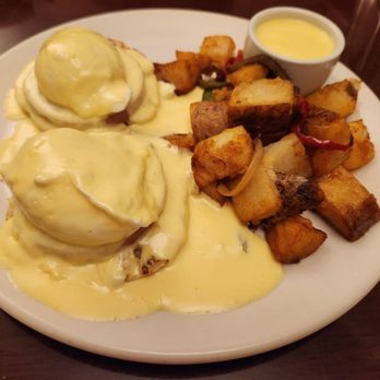 The Pechanga Cafe - Eggs Benedict. - New American Near Me - Temecula, California