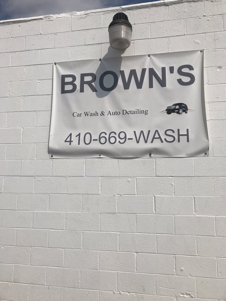 BROWN’S CAR WASH Updated August 2024 1421 N Monroe St, Baltimore