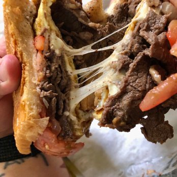 Bia's Cafe Marianao - Double Steak Sandwich with Cheese - Cuban Near Me - Chicago, Illinois