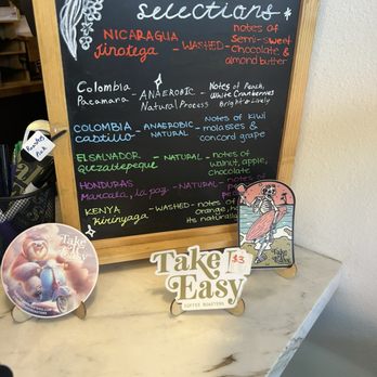 Take It Easy Roasters - Menu - Bakeries Near Me - Las Vegas, Nevada