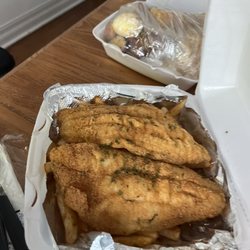 Krab Kingz Seafood - fried fish platter with