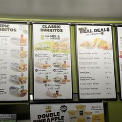 Del Taco - Menu